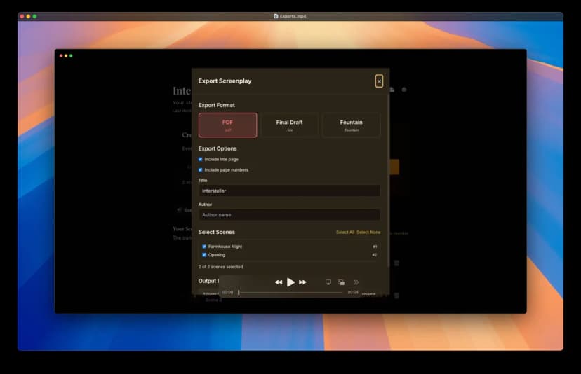 Scripted screenshot 4
